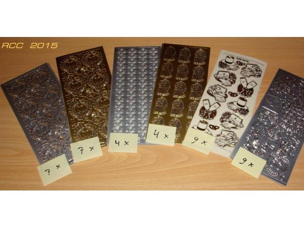 te koop stickervellen allerlei thema s